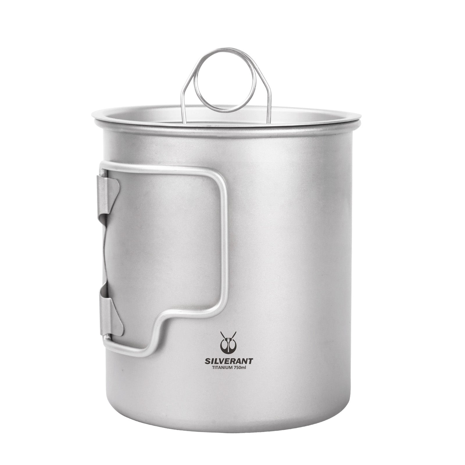 SilverAnt Titanium 750ml Pot With Lid | SilverAnt Outdoors