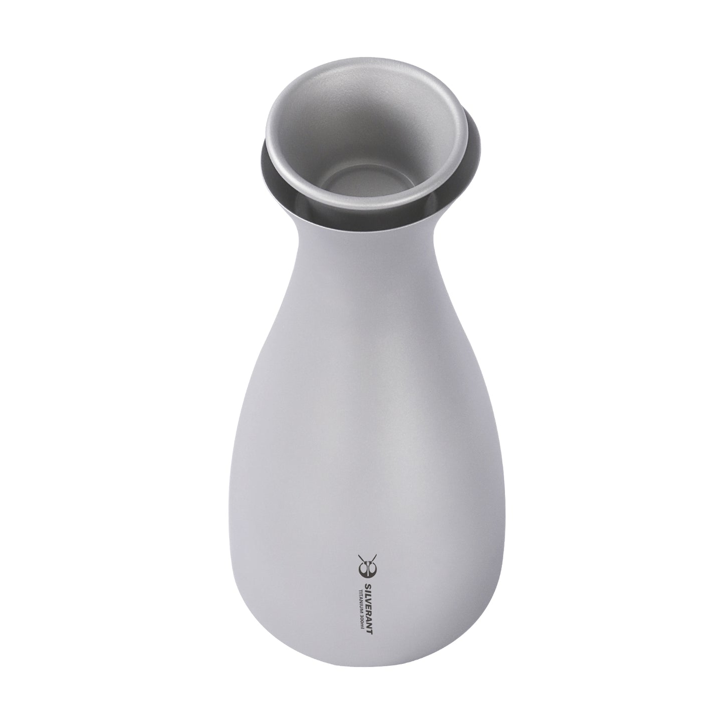 Titanium Sake Bottle - 330ml/10.5 fl oz - the - SilverAnt Outdoors