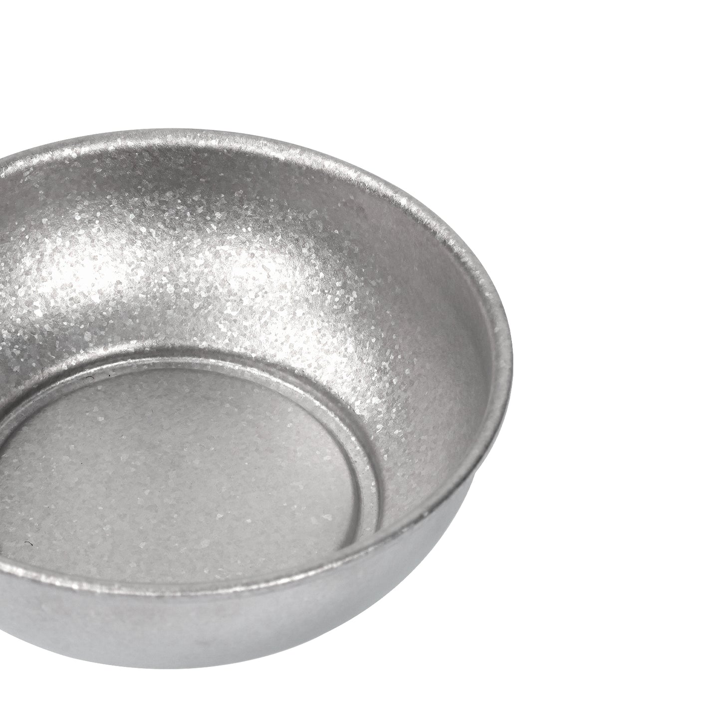 SilverAnt Titanium Camping Bowl 500ml/16.91 fl oz Crystallized Finish - inside