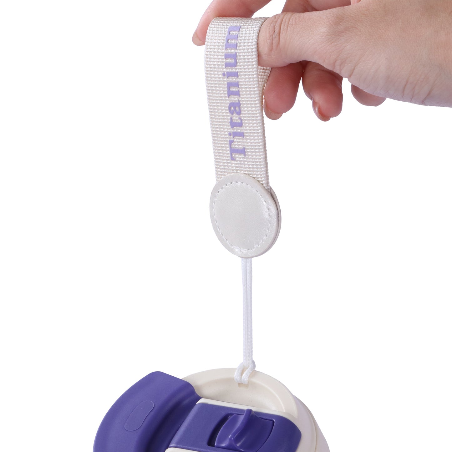 Crystallized Titanium Insulated Travel Coffee Mug with Lid 400ml/14 fl oz - Ocean Blue