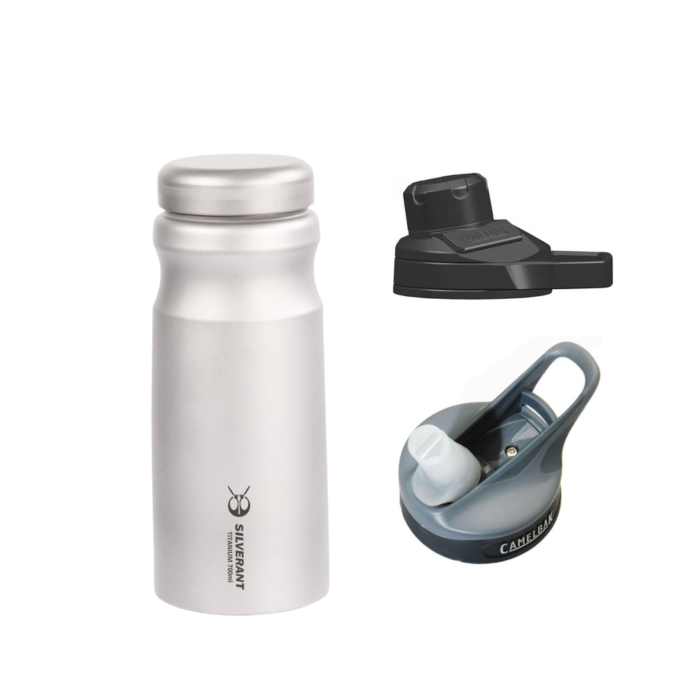 
                  
                    Sports Edition Titanium Water Bottle - 700ml/23.67 fl oz - SilverAnt Outdoors
                  
                