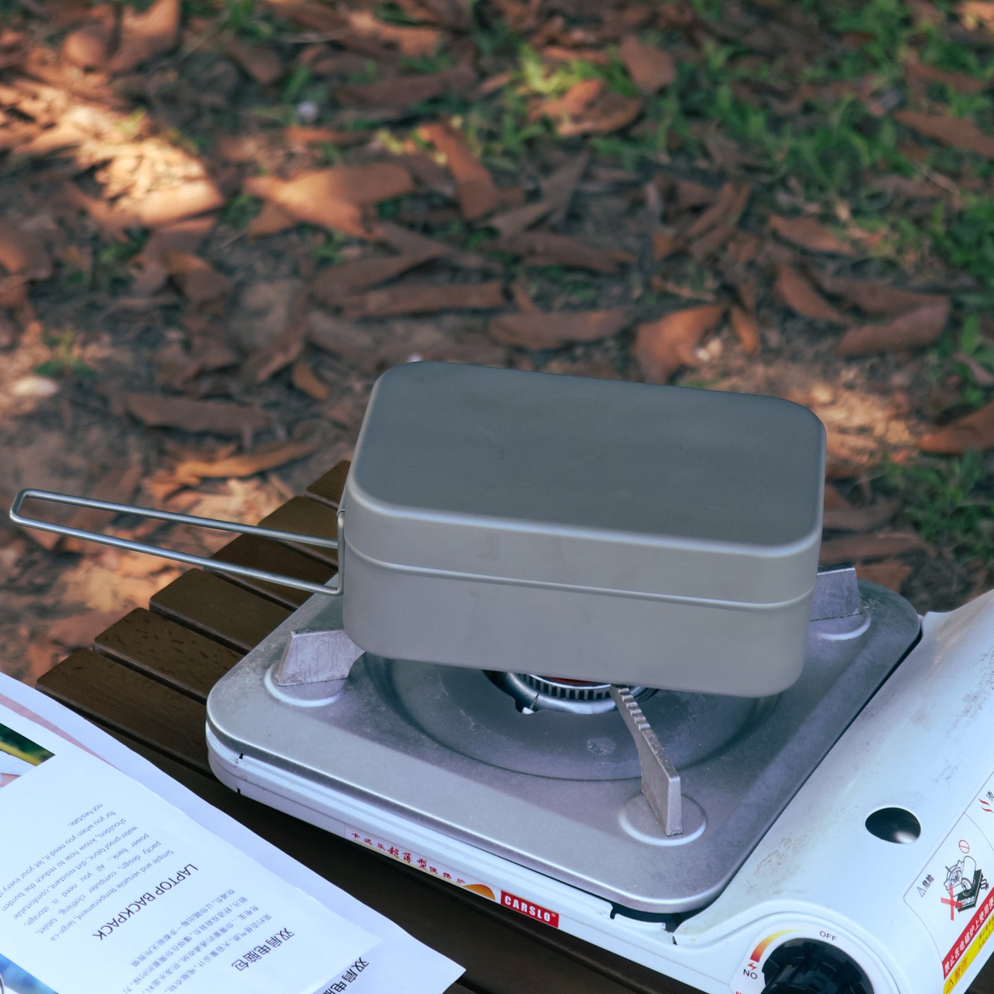 Ultralight Titanium Mess Tins - SilverAnt Outdoors