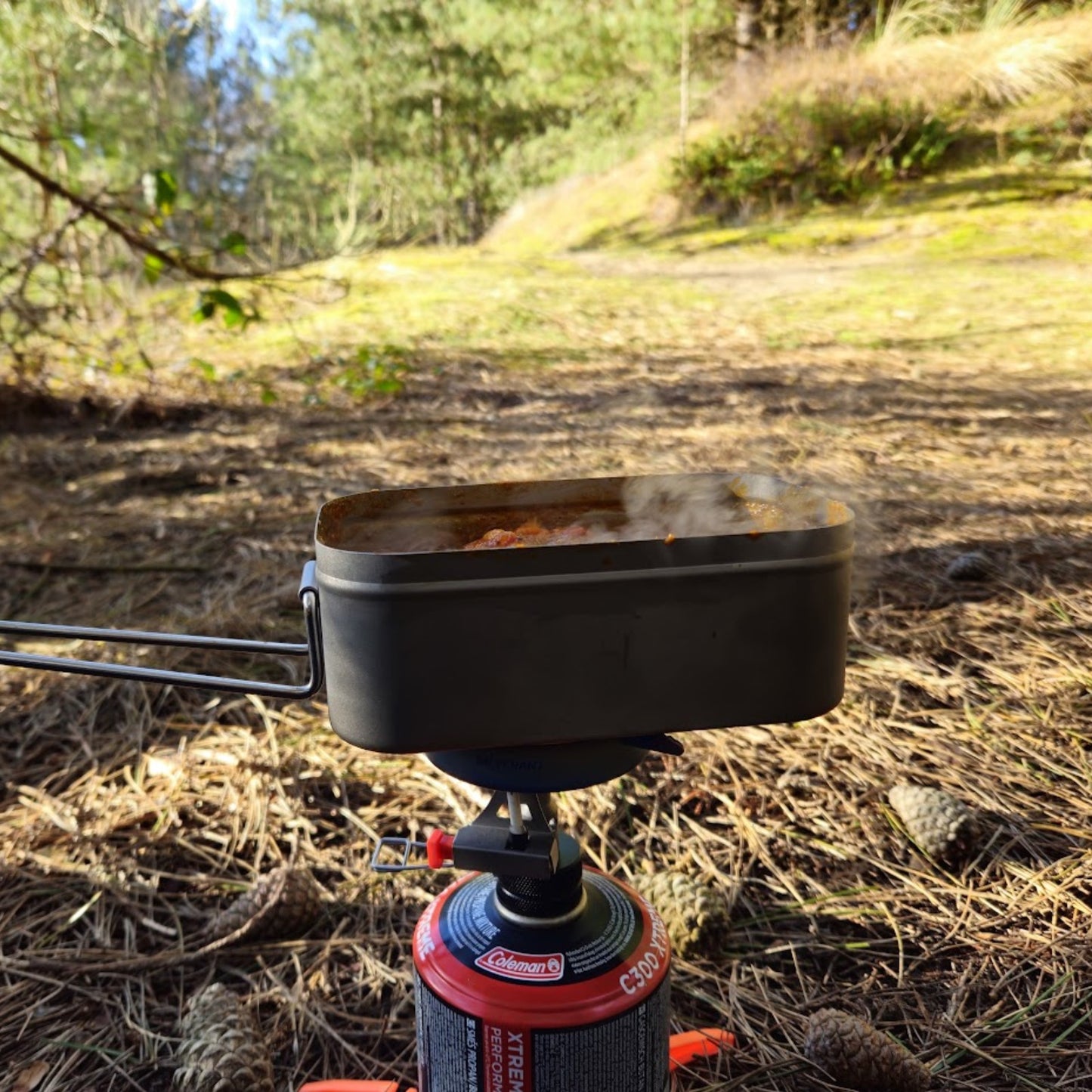 SilverAnt Titanium Mess Tins Outdoor Image