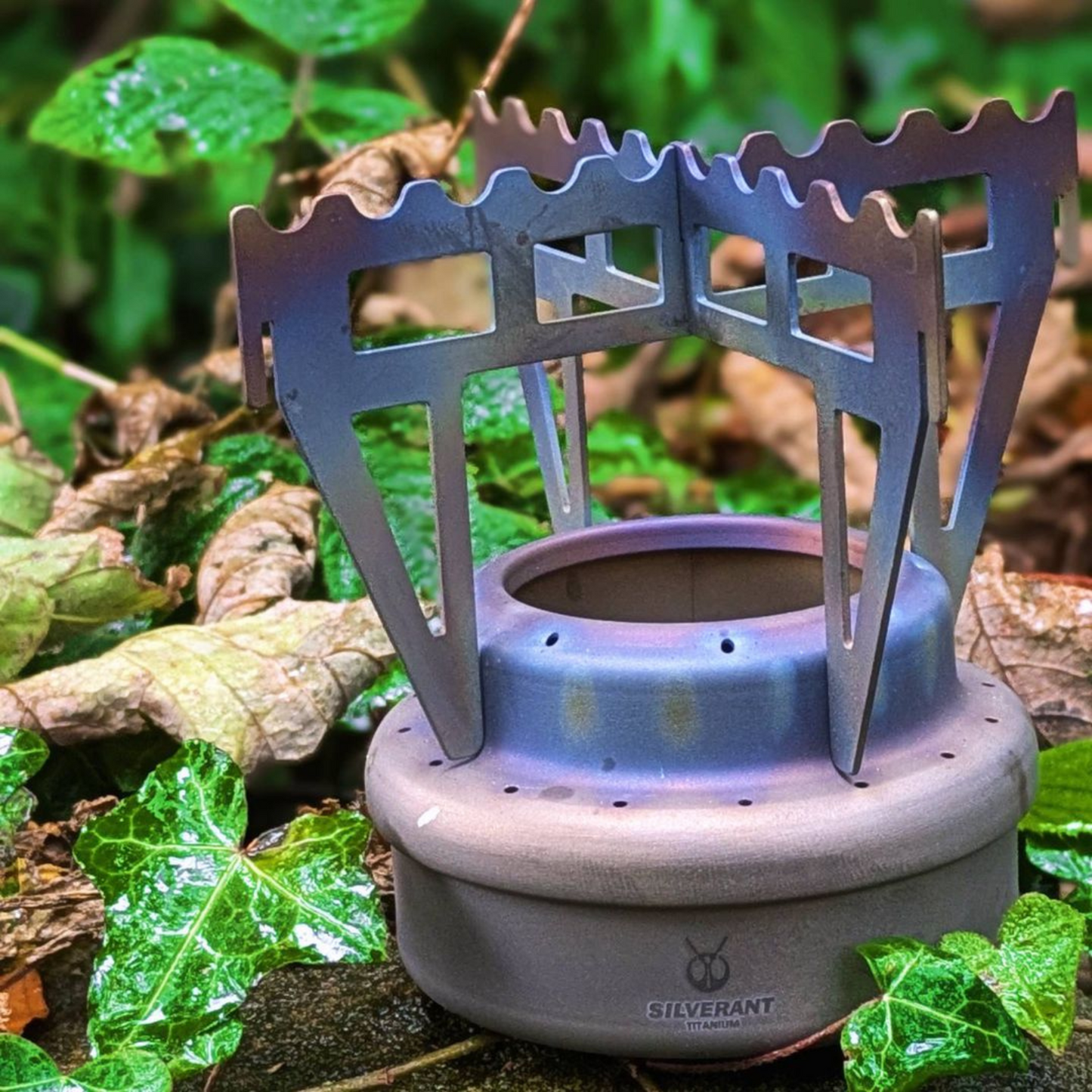 SilverAnt Titanium Multi-Fuel Stove & Cup Kit