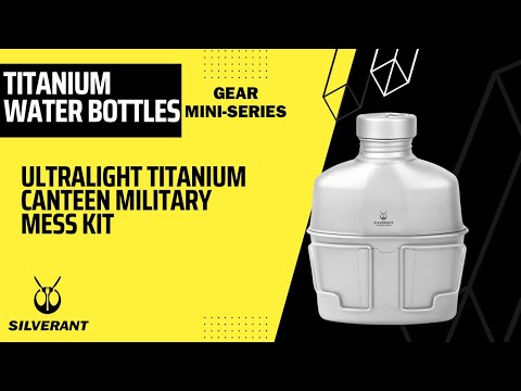 Load and play video in Gallery viewer, Titanium Canteen Military Mess Kit