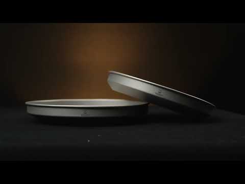 Load and play video in Gallery viewer, Titanium Camping Plates -  900ml/30.43 fl oz & 1200ml/40.57 fl oz