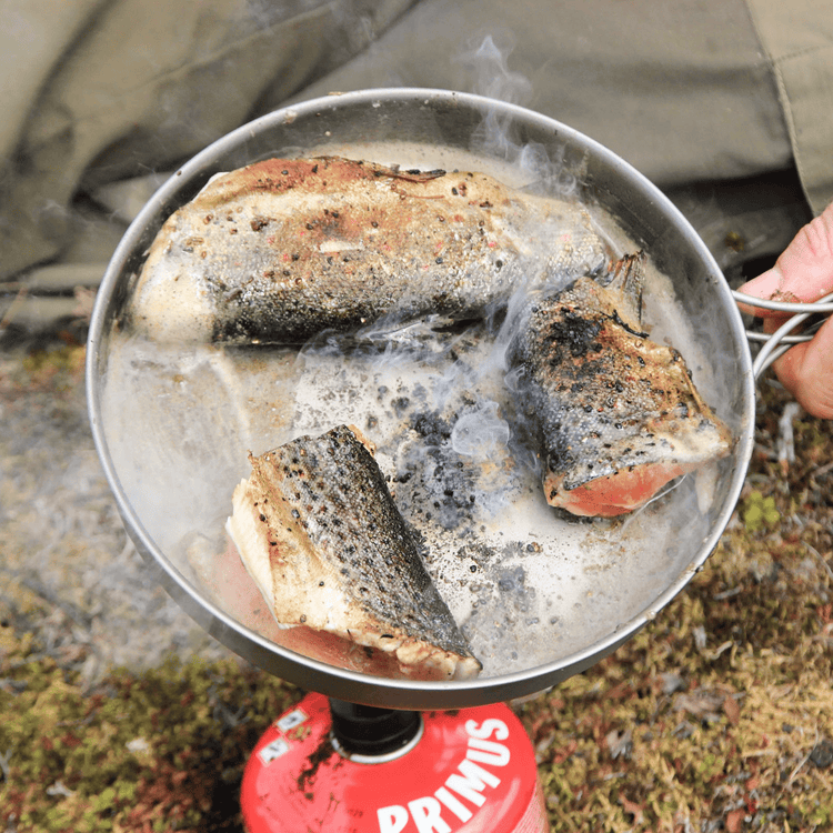 SilverAnt Blog Piece: How to Clean Burnt-On Food From A Titanium Pan Without Ruining It