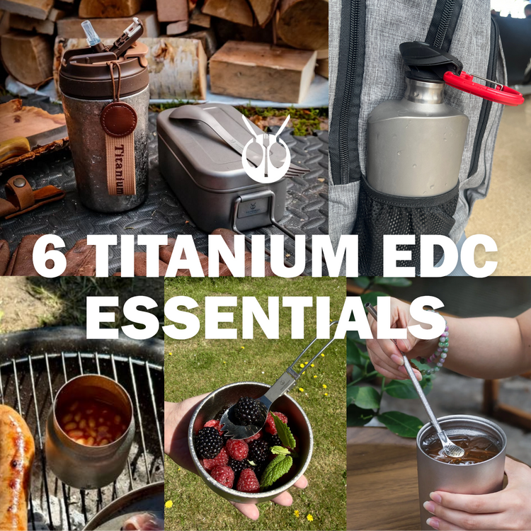 SilverAnt Blog Piece: Titanium EDC: 6 Everyday Carry Pieces Worth Adding to Your Pocket