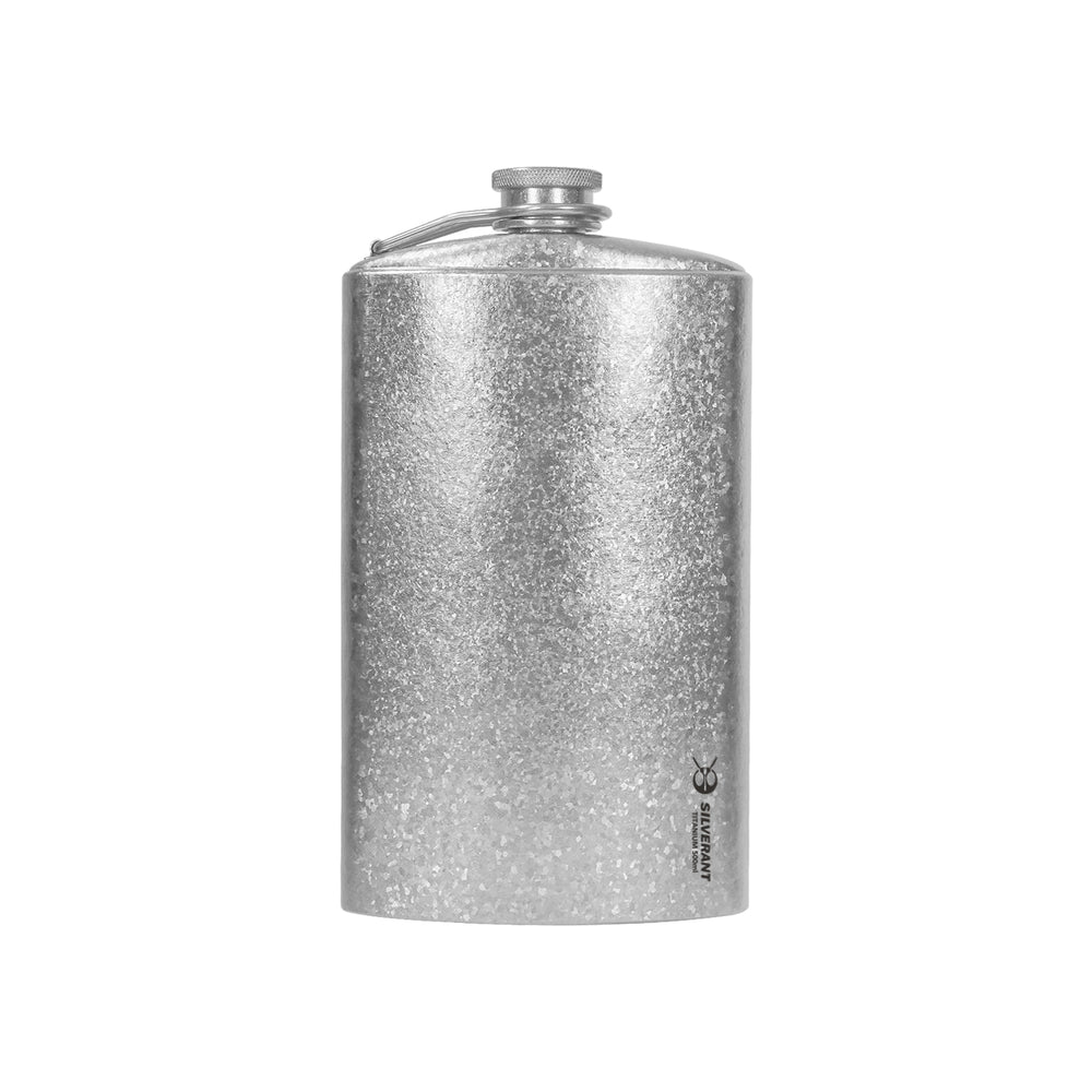 
                  
                    SilverAnt Outdoors - Large Titanium Hip Flask & Funnel 500ml/17.59 fl oz Crystaillized finish - main image
                  
                