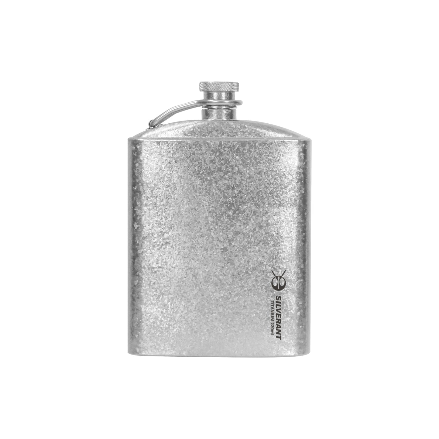 
                  
                    Titanium Hip Flask With Funnel - 220ml/7.74 fl oz - crystallized finish - main image
                  
                