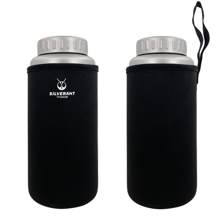 
                  
                    Large Titanium Water Bottle Wide Mouth -1200ml/42.2 fl oz & 1500ml/52.8 fl oz - SilverAnt Outdoors
                  
                