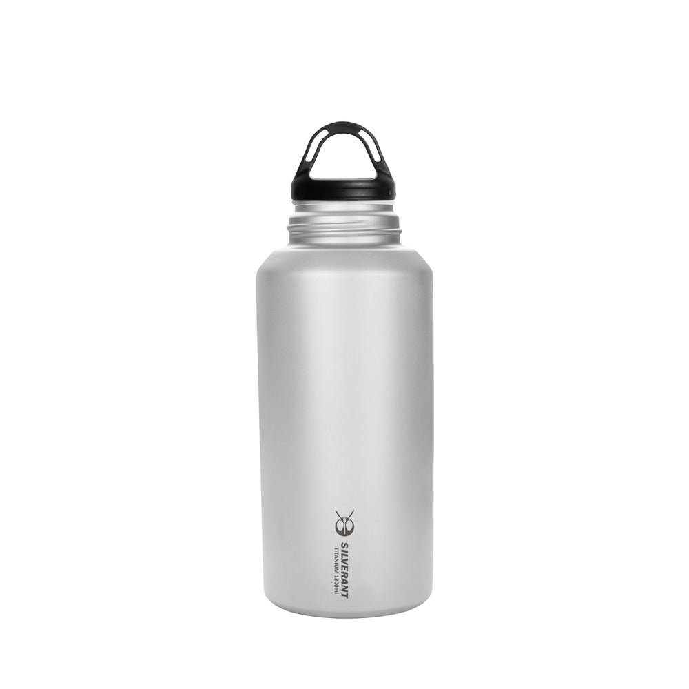 
                  
                    Large Titanium Water Bottle 1200ml/42.2 fl oz - SilverAnt Outdoors
                  
                