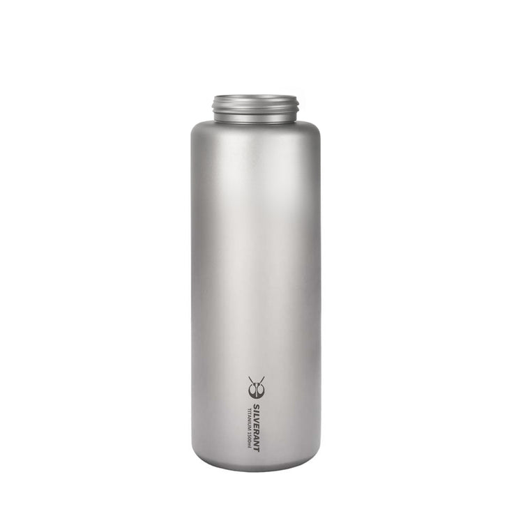 
                  
                    Large Titanium Water Bottle Wide Mouth -1200ml/42.2 fl oz & 1500ml/52.8 fl oz - SilverAnt Outdoors
                  
                