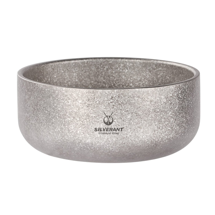 
                  
                    SilverAnt Crystallized Titanium Backcountry Double-Wall Bowl 420ml/14.2fl oz
                  
                
