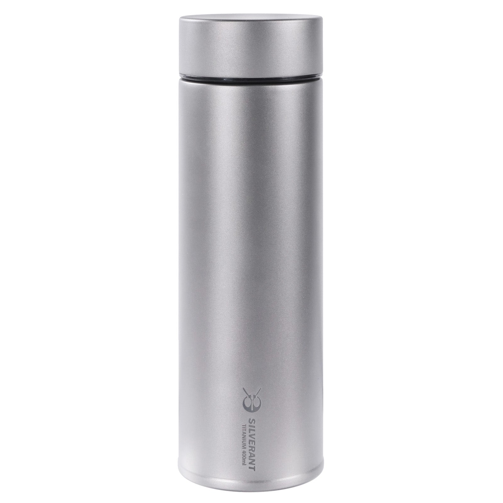 Titanium Double Wall Insulated Thermos Flask 400ml 14fl oz