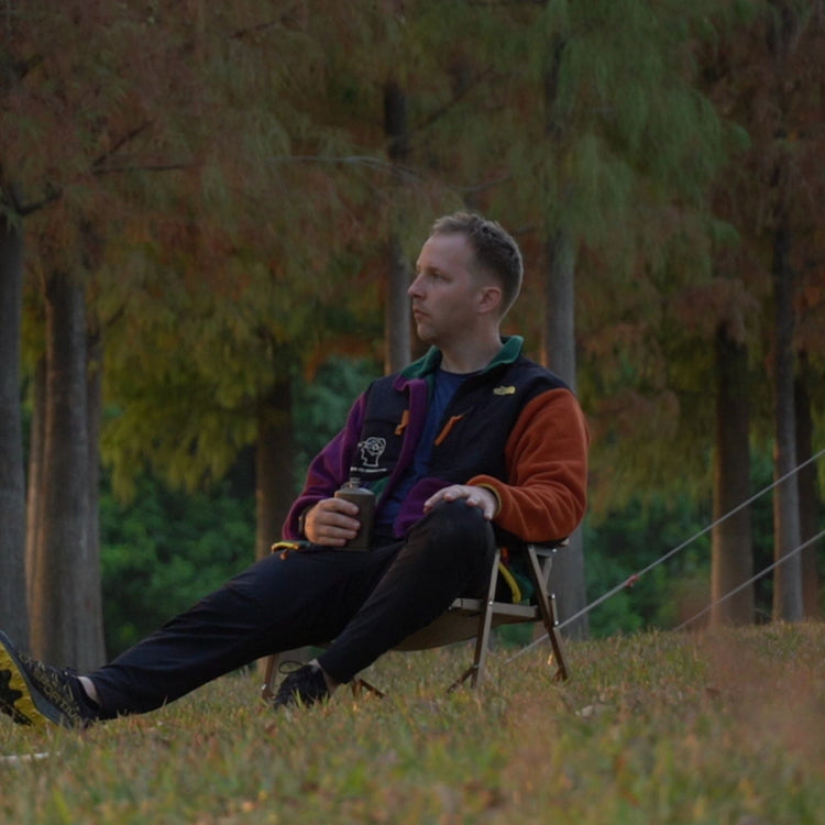 
                  
                    SilverAnt Outdoors Titanium Hip Flask and Funnel 248ml/8.73 fl oz with PU leather - in a hand
                  
                