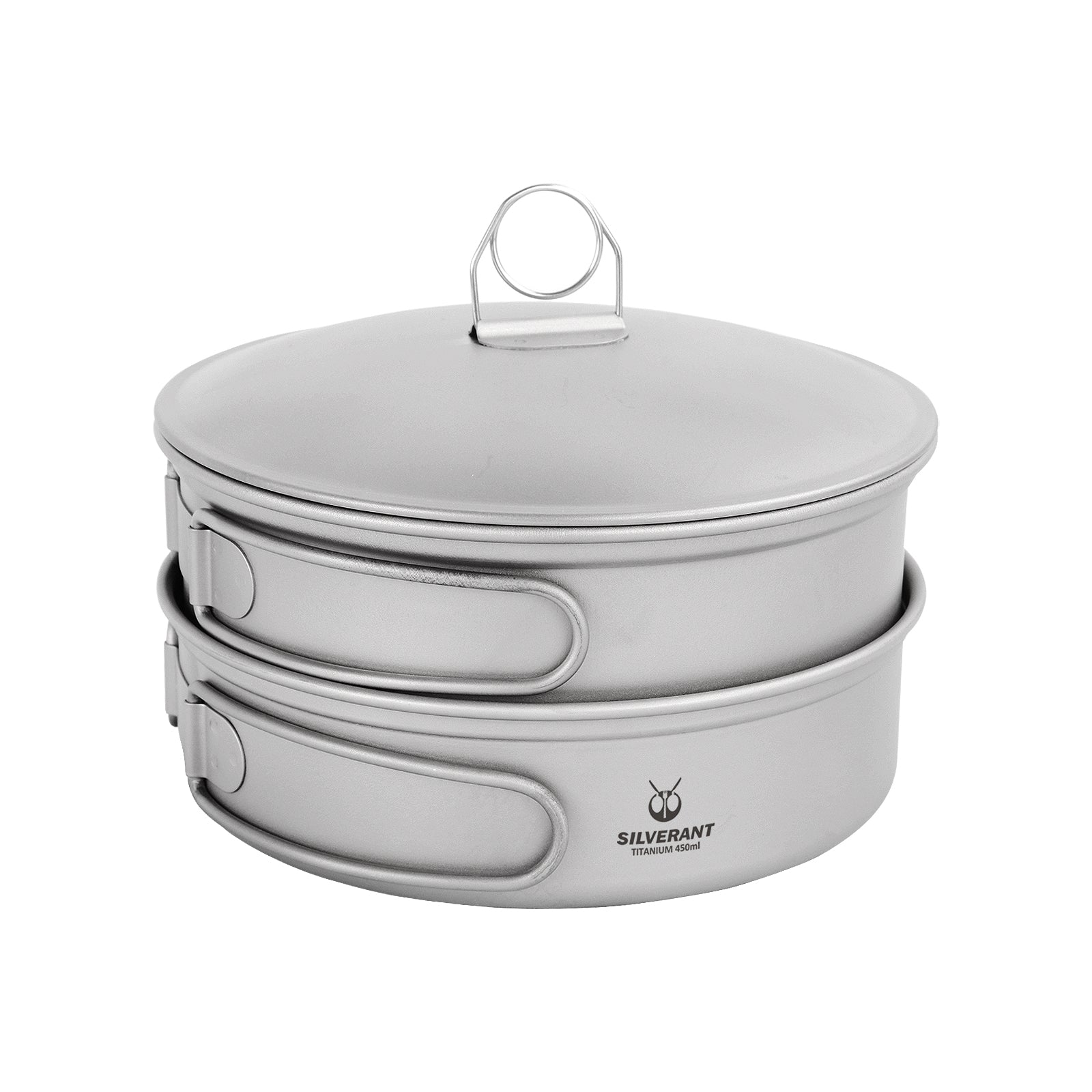 Ultralight 2 Piece Titanium Cookware Set