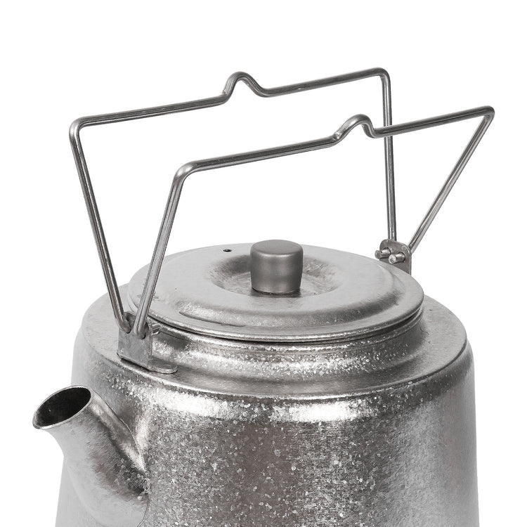 
                  
                    Titanium Bushcraft Kettle - Crystallized Finish - two handles
                  
                
