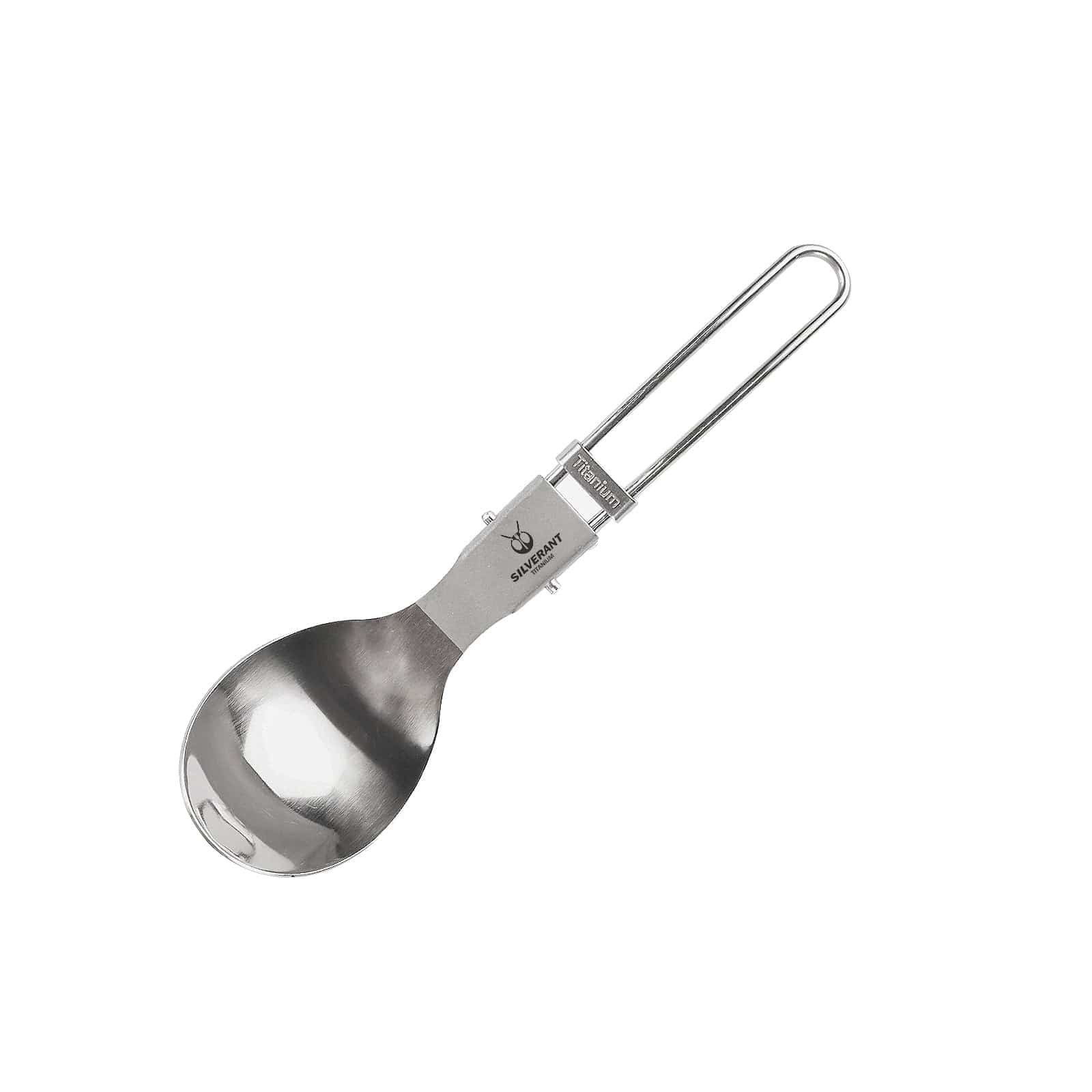 Ultralight Titanium Folding Spork & Spoon | SilverAnt Outdoors