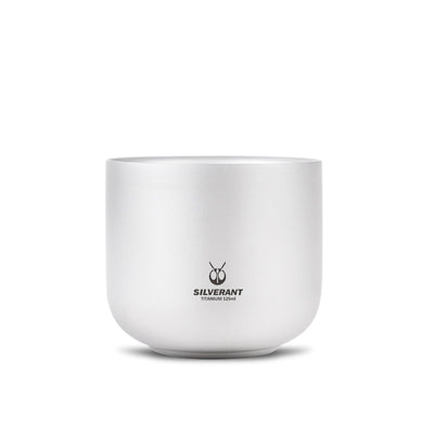 SilerAnt Outdoors Titanium Tea Cup Double Wall 125ml/4.22 fl oz Sandblasted Finish - main image