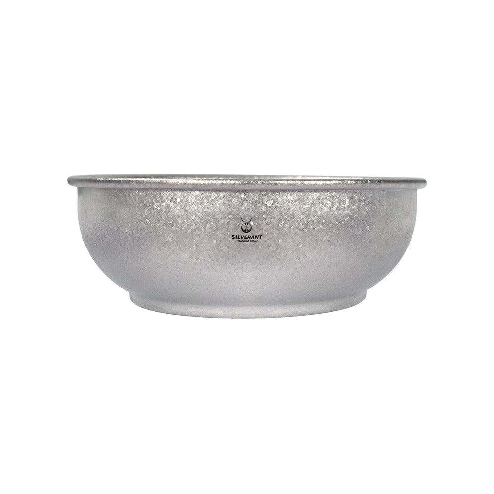 SilverAnt Titanium Camping Bowl 800ml/27.05 fl oz - Crystallized Finish