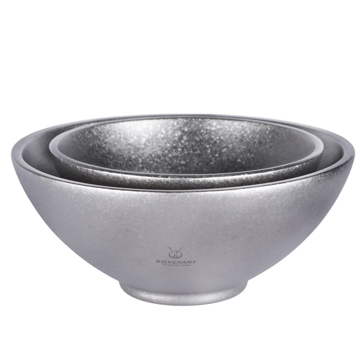 
                  
                    SilverAnt Crystallized Titanium Double-Wall Bowls
                  
                