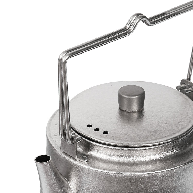 
                  
                    Titanium Bushcraft Kettle - Crystallized Finish - vent holes
                  
                