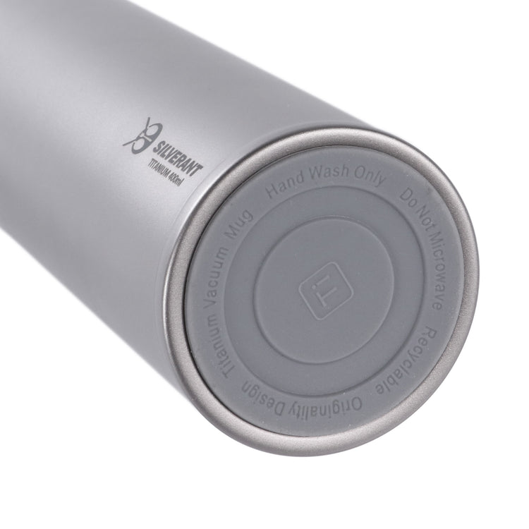 
                  
                    Titanium Double-Wall Insulated Thermos Flask 400ml/14fl oz - SilverAnt Outdoors
                  
                