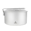 Medium 2-Piece Titanium Pot & Pan Camping Cookware Set