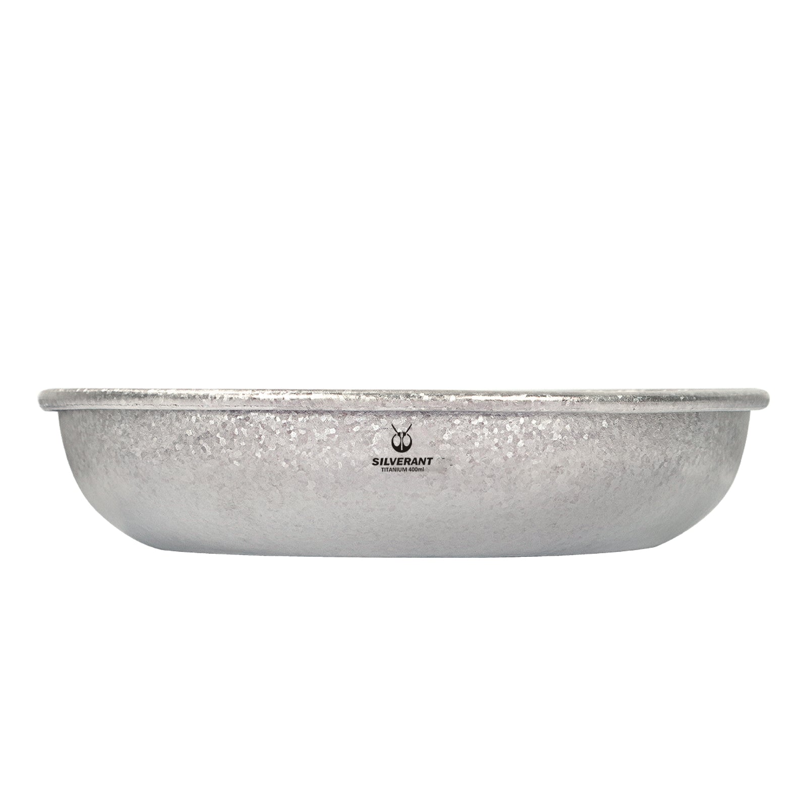 Titanium Camping Plate Crystallized Finish