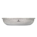 Titanium Camping Plate - Crystallized Finish