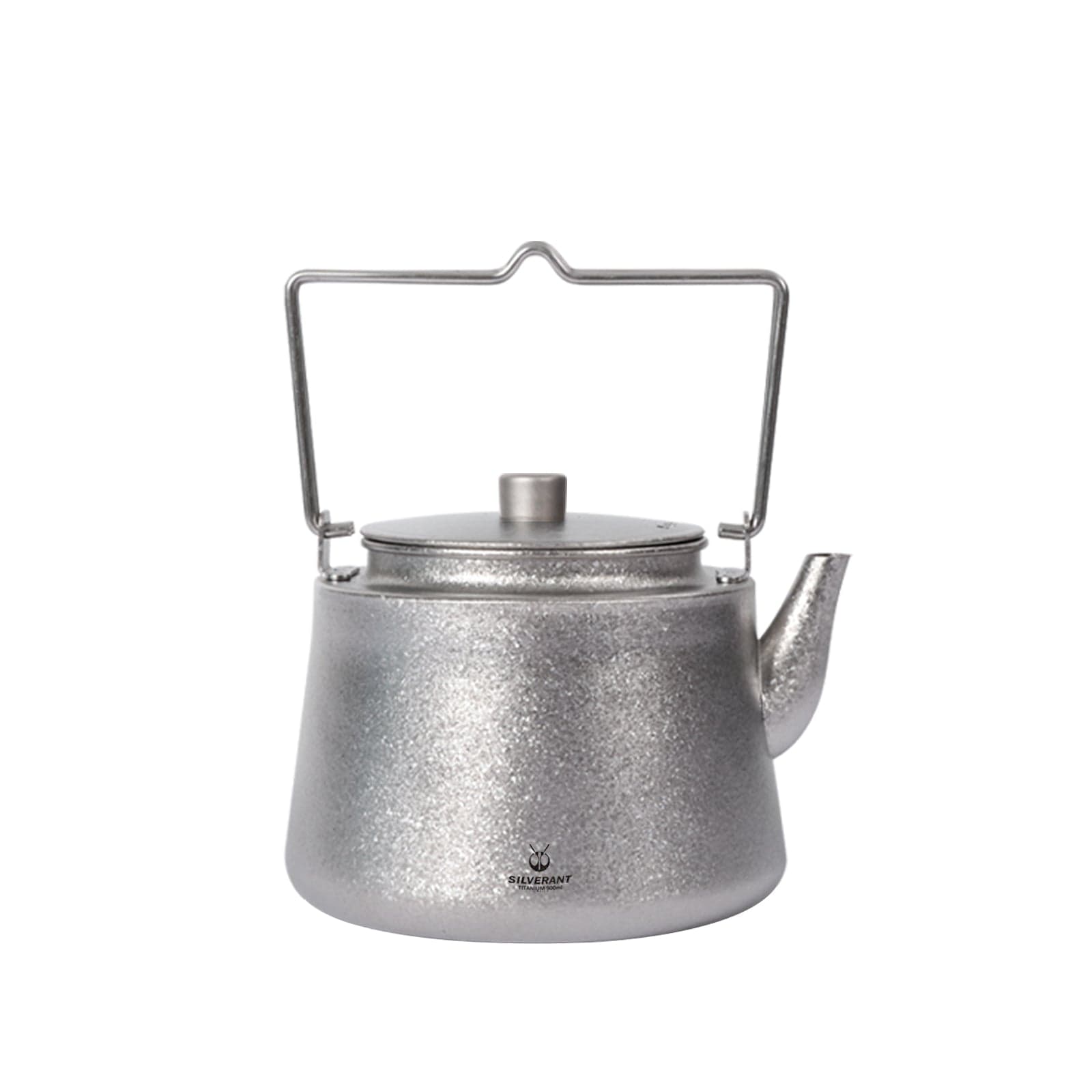 Titanium Bushcraft Kettle Crystallized Finish
