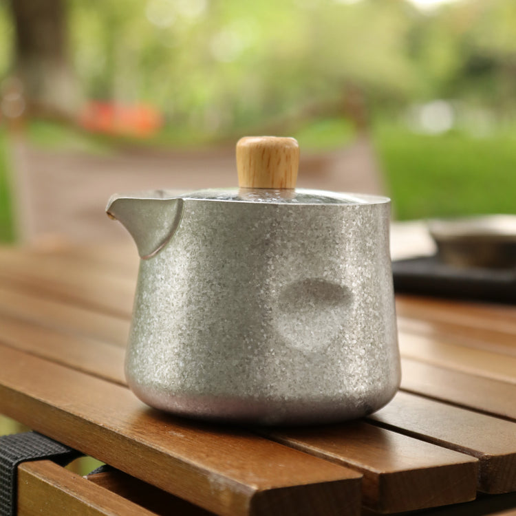 
                  
                    SilverAnt Crystallized Titanium Breeze Travel Teapot & Cups Set
                  
                