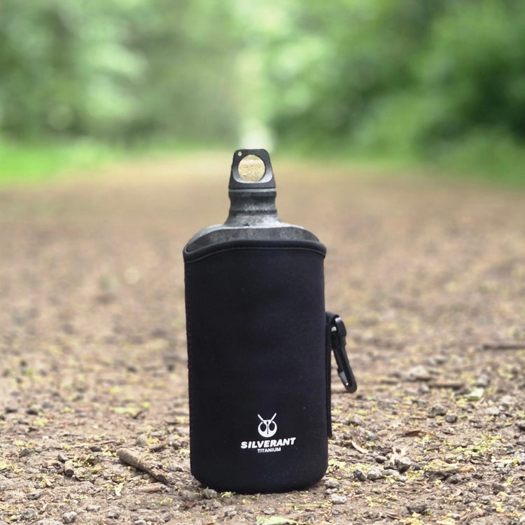 
                  
                    SilverAnt Ultralight Titanium Water Bottle 800ml/28.16 fl oz - Slim - Crystallized Black
                  
                