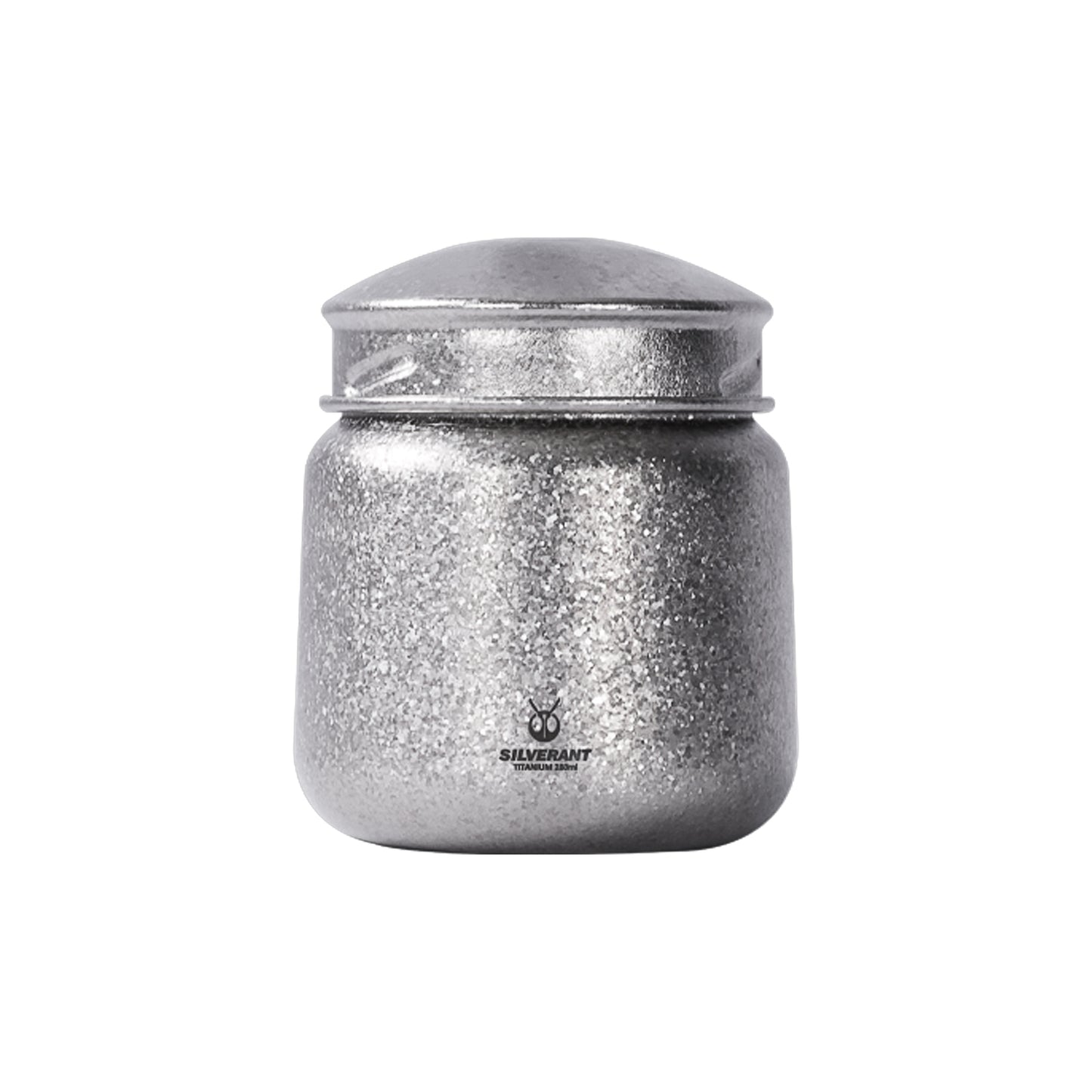 SilverAnt Ultralight Crystallized Watertight Titanium Container – 280ml / 9.47 fl oz