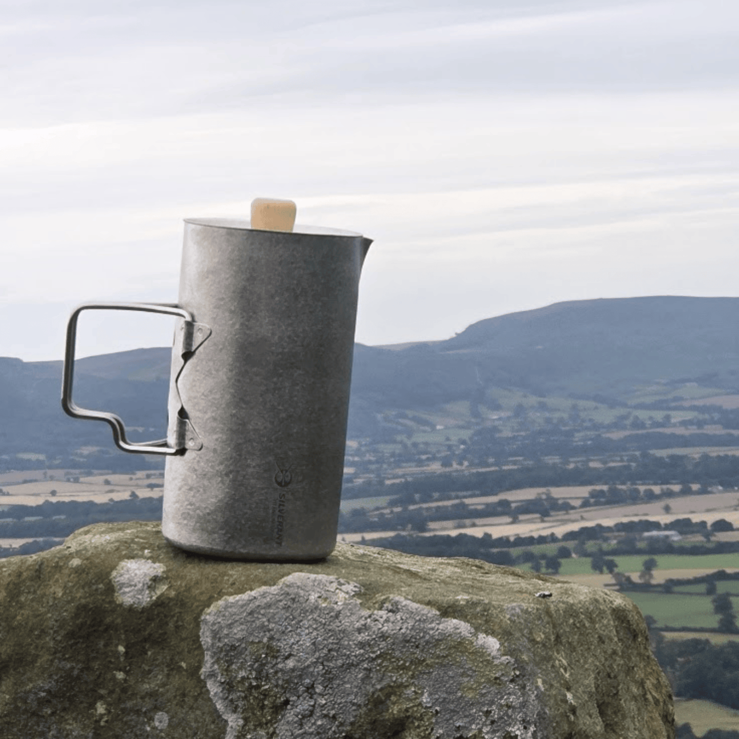 Ultralight Titanium Coffee French Press | SilverAnt Outdoors Ultralight Titanium Coffee French Press | SilverAnt Outdoors