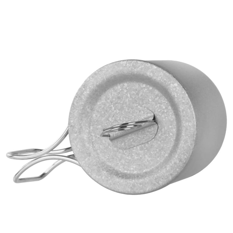 
                  
                    Crystallized Titanium Double-wall Mug with Lid 300ml/10.14 fl oz - Folding Handles
                  
                