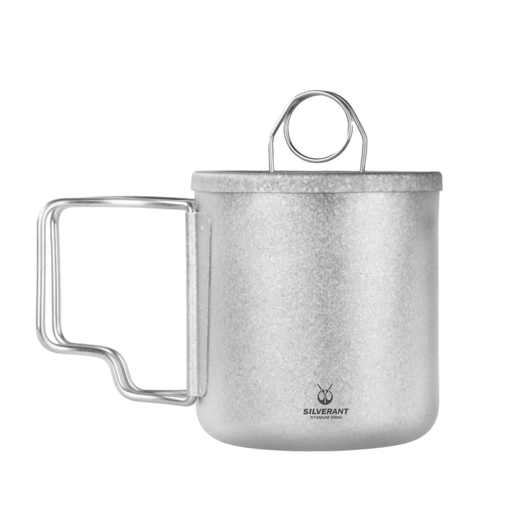 
                  
                    Crystallized Titanium Double-wall Mug with Lid 300ml/10.14 fl oz - Folding Handles
                  
                