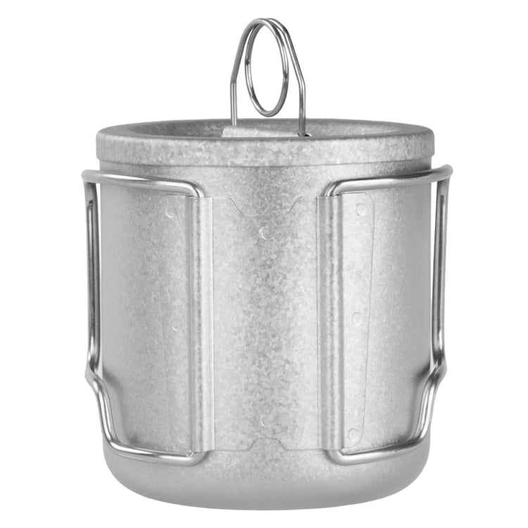 
                  
                    Crystallized Titanium Double-wall Mug with Lid 300ml/10.14 fl oz - Folding Handles
                  
                