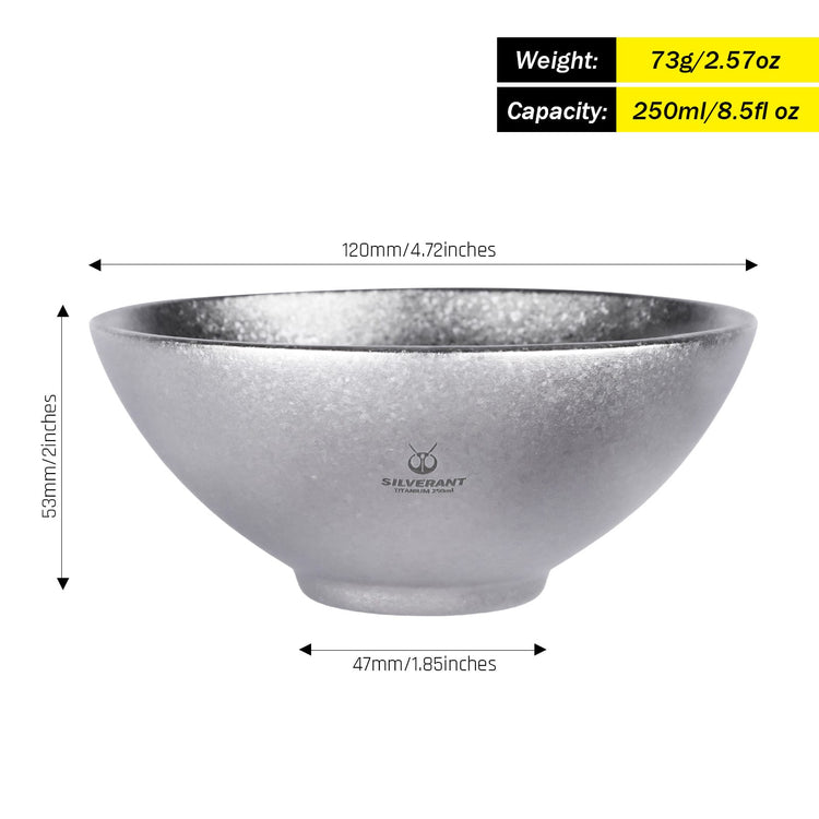 
                  
                    SilverAnt Crystallized Titanium Double-Wall Bowl 250ml/8.5fl oz
                  
                