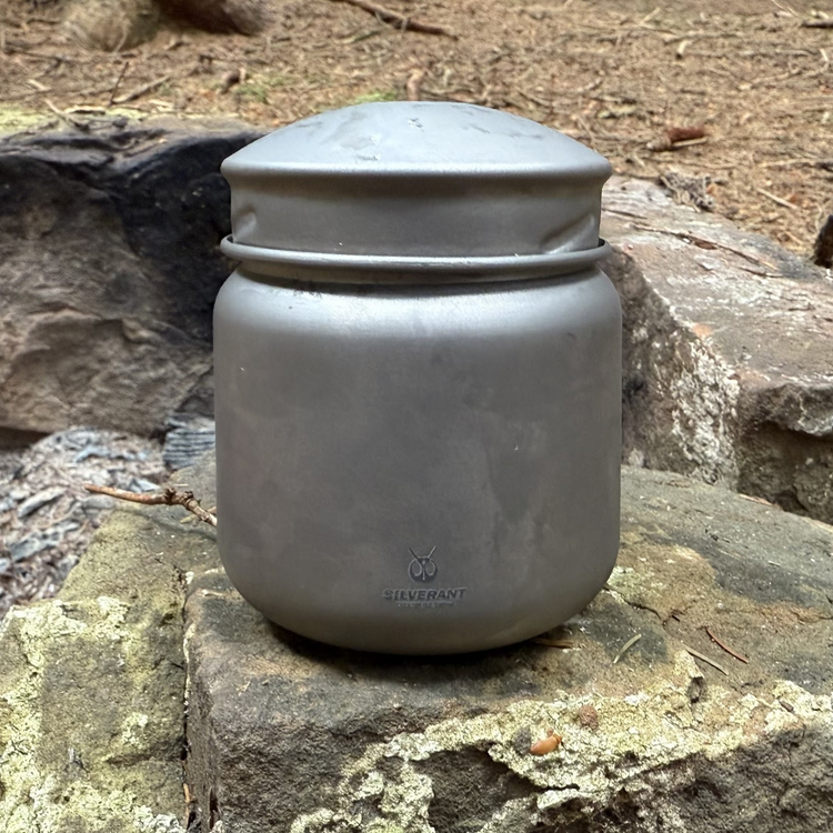
                  
                    SilverAnt Ultralight Sandblasted Watertight Titanium Container – 280ml / 9.47 fl oz
                  
                