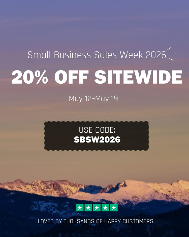 Small business sales week promotional hero banner