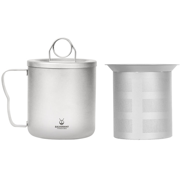 
                  
                    SiliverAnt Titanium Double Wall Mug 300ml/10.14fl oz  - with classic handles
                  
                