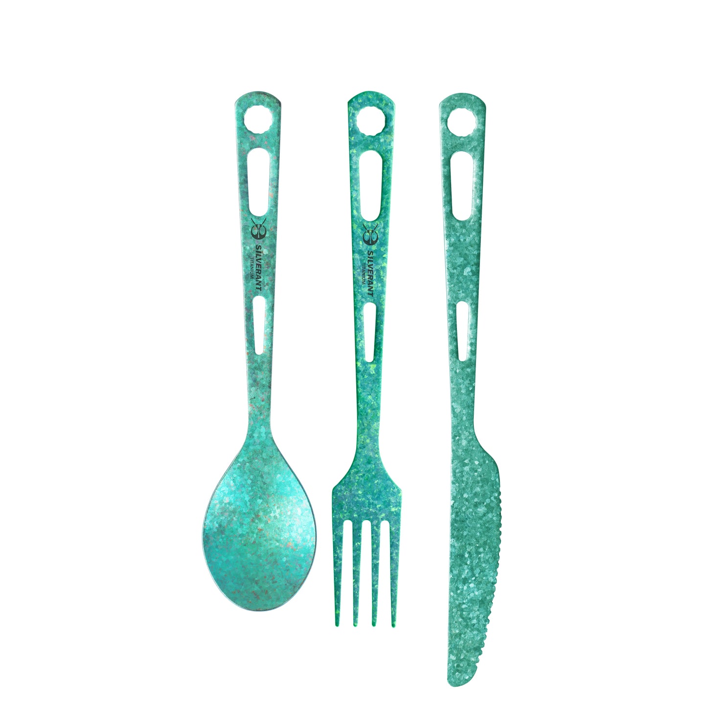 
                  
                    SilverAnt Outdoors Titanium 3-Piece Cutlery Set - Green
                  
                