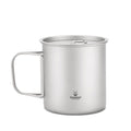 Ultralight Titanium Cup With Lid - 4 Sizes