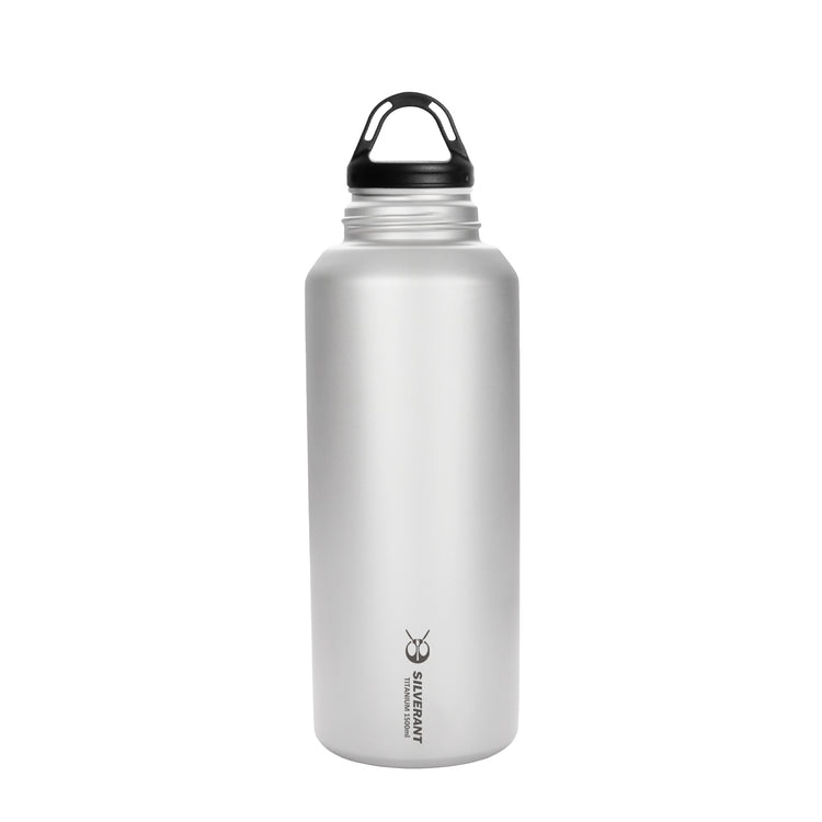 
                  
                    Large Titanium Water Bottle With Titanium Cup - SilverAnt Outdoors
                  
                