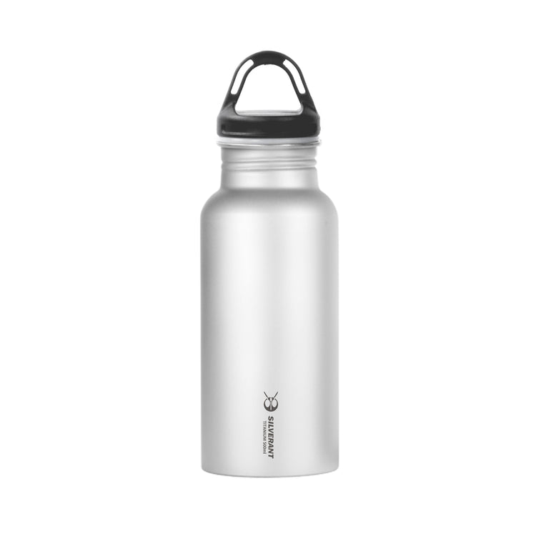 
                  
                    Round Titanium Water Bottle - 500ml/17.6 fl oz & 800ml/28.1 fl oz - SilverAnt Outdoors
                  
                
