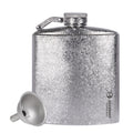 Titanium Hip Flask & Funnel - 280ml/9.47 fl oz & 450ml/15.22 fl oz