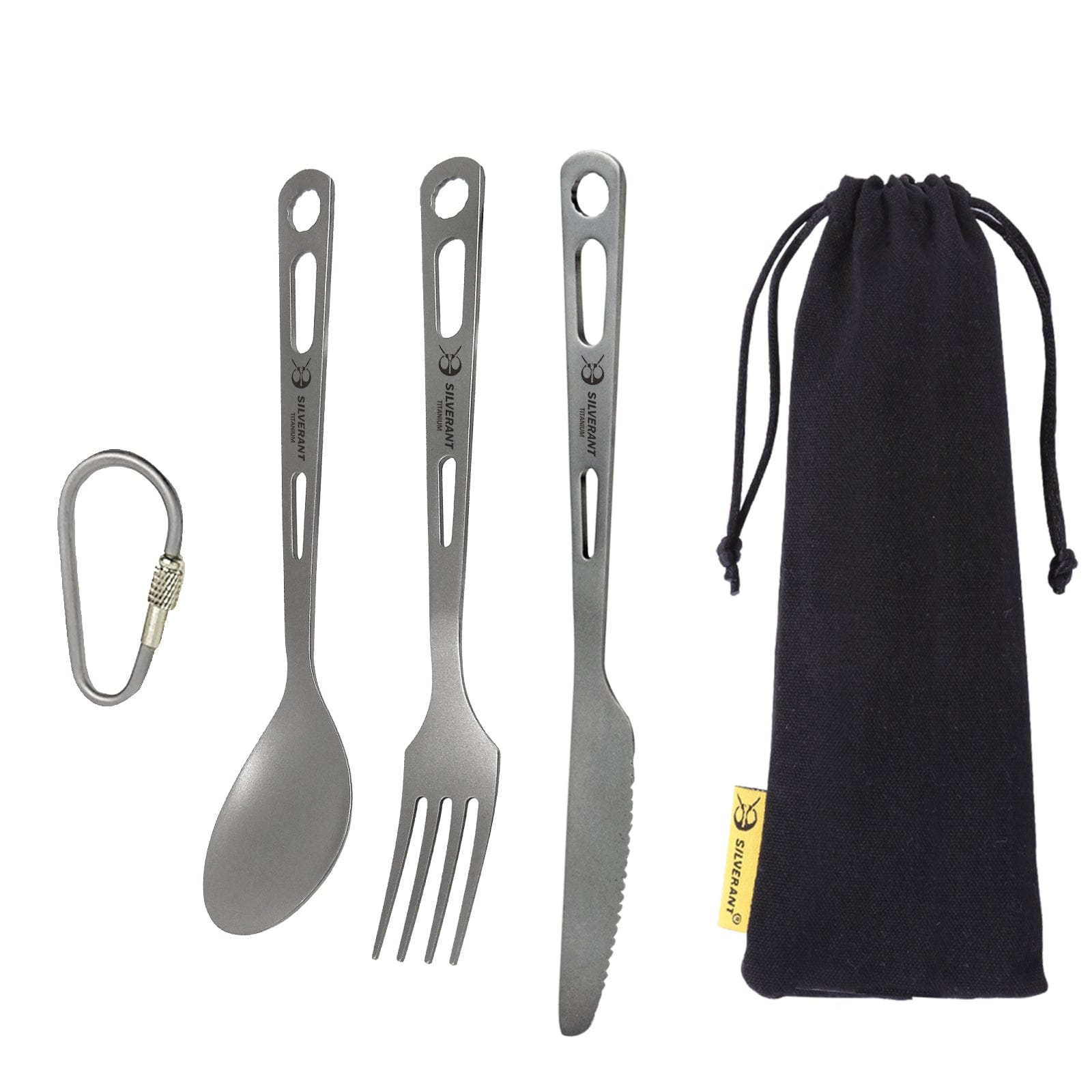 Titanium 3 Piece Cutlery Set