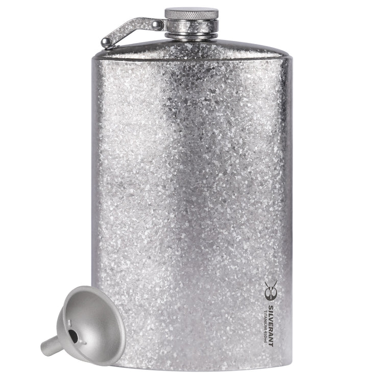 
                  
                    Titanium Hip Flask & Funnel - 280ml/9.47 fl oz & 450ml/15.22 fl oz - SilverAnt Outdoors
                  
                